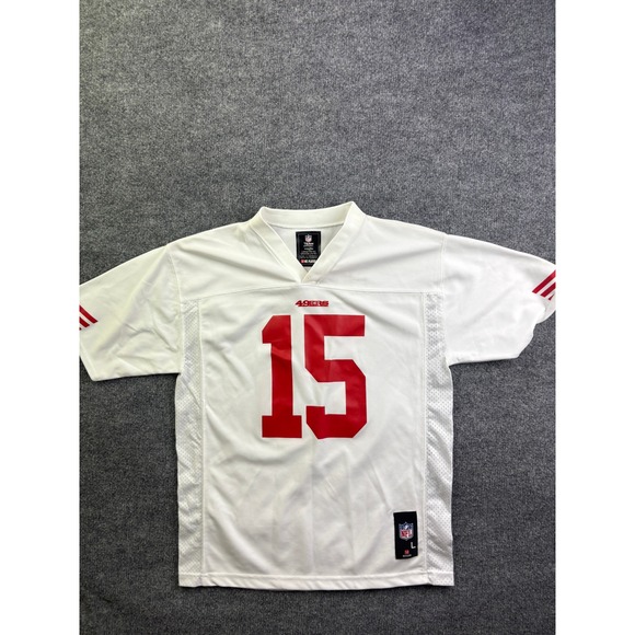 NFL Team Apparel Other - NFL Team Apparel 49ers Jersey Youth Large White Michael Crabtree 15 Football